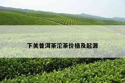 下关普洱茶沱茶价格及起源