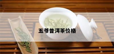 五爷普洱茶价格