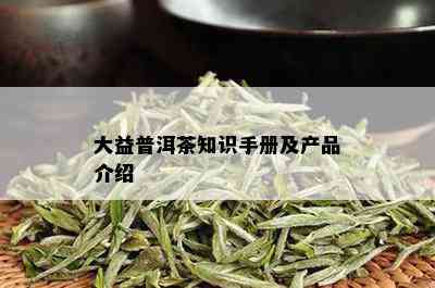 大益普洱茶知识手册及产品介绍