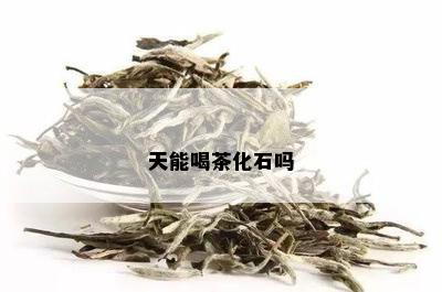 天能喝茶化石吗