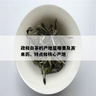 政和白茶的产地是哪里及其来历、特点和核心产地