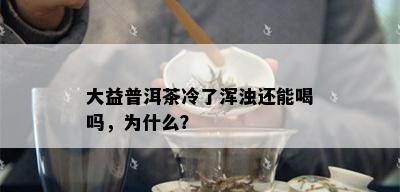 大益普洱茶冷了浑浊还能喝吗，为什么？