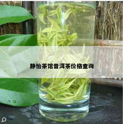 静怡茶馆普洱茶价格查询