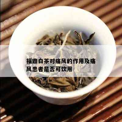 福鼎白茶对痛风的作用及痛风患者是否可饮用