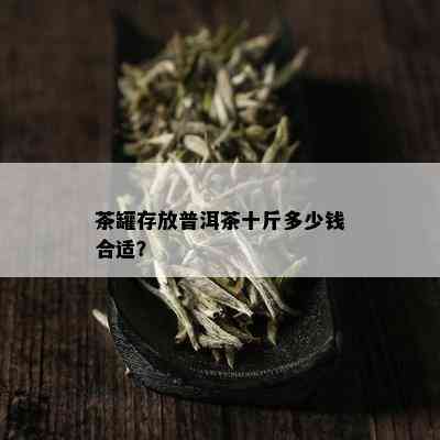 茶罐存放普洱茶十斤多少钱合适？