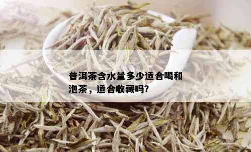 普洱茶含水量多少适合喝和泡茶，适合收藏吗？