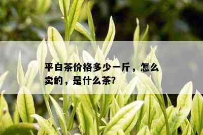 平白茶价格多少一斤，怎么卖的，是什么茶？