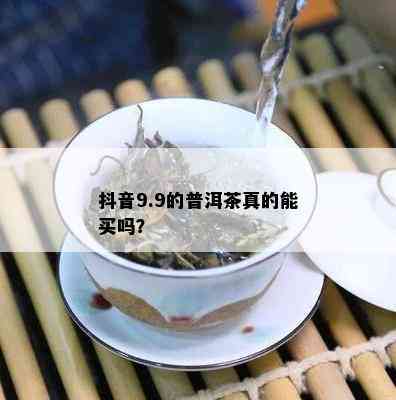 抖音9.9的普洱茶真的能买吗？