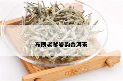 布朗老爹岩韵普洱茶