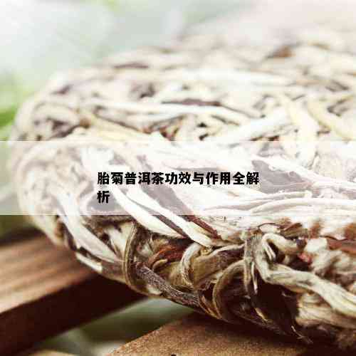 胎菊普洱茶功效与作用全解析