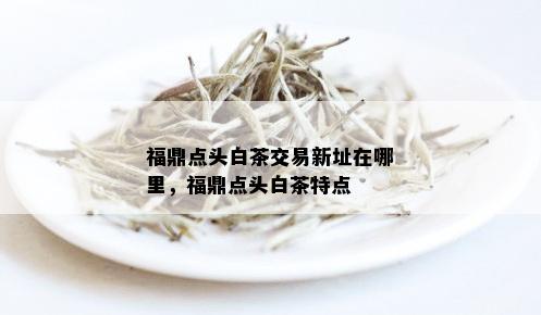 福鼎点头白茶交易新址在哪里，福鼎点头白茶特点