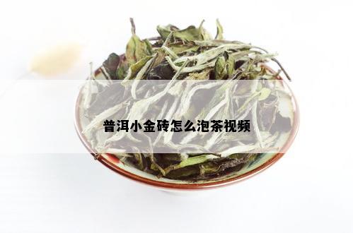 普洱小金砖怎么泡茶视频