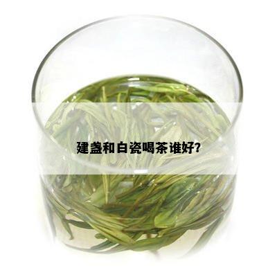 建盏和白瓷喝茶谁好？