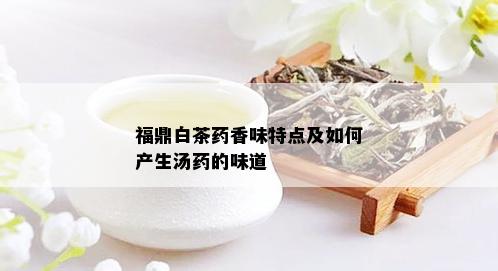 福鼎白茶药香味特点及如何产生汤药的味道