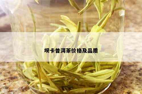 坝卡普洱茶价格及品质