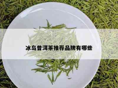 冰岛普洱茶推荐品牌有哪些