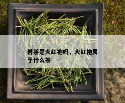 岩茶是大红袍吗，大红袍属于什么茶