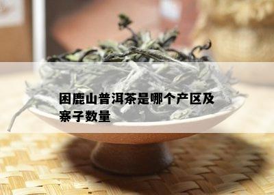 困鹿山普洱茶是哪个产区及寨子数量