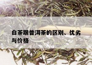 白茶跟普洱茶的区别、优劣与价格