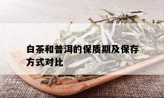 白茶和普洱的保质期及保存方式对比