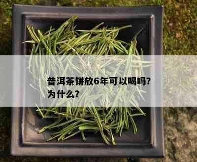 普洱茶饼放6年可以喝吗？为什么？