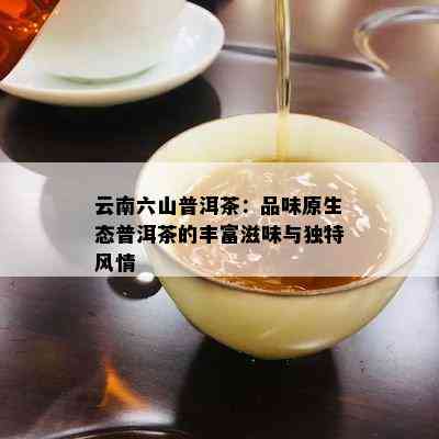 云南六山普洱茶：品味原生态普洱茶的丰富滋味与独特风情