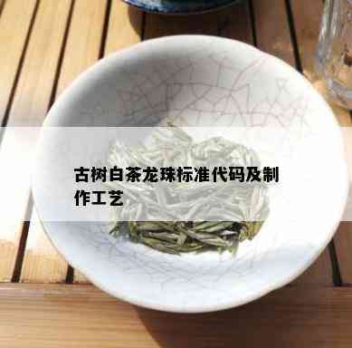 古树白茶龙珠标准代码及制作工艺