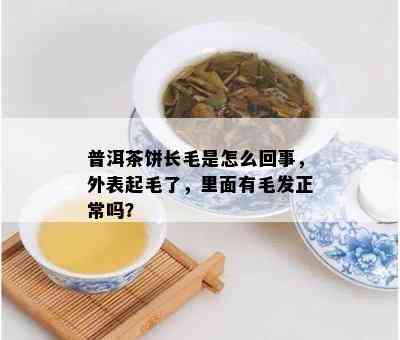 普洱茶饼长毛是怎么回事，外表起毛了，里面有毛发正常吗？