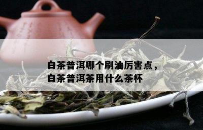 白茶普洱哪个刷油厉害点，白茶普洱茶用什么茶杯