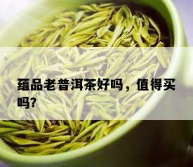 蕴品老普洱茶好吗，值得买吗？