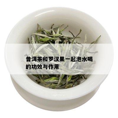 普洱茶和罗汉果一起泡水喝的功效与作用