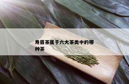 寿眉茶属于六大茶类中的哪种茶