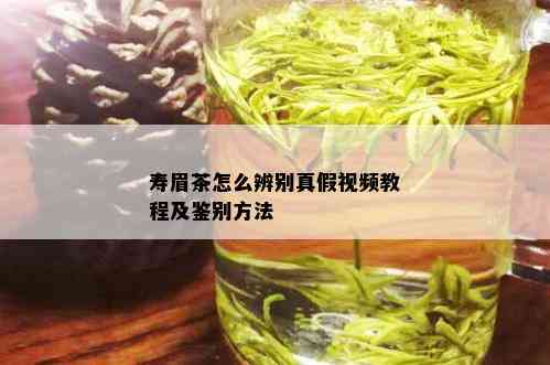 寿眉茶怎么辨别真假视频教程及鉴别方法