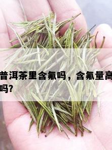 普洱茶里含氟吗，含氟量高吗？