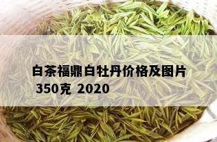 白茶福鼎白牡丹价格及图片 350克 2020