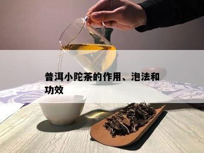 普洱小陀茶的作用、泡法和功效