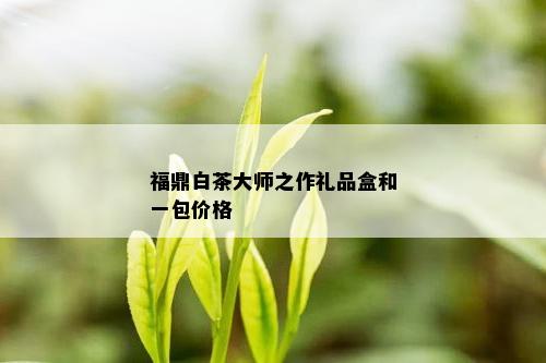 福鼎白茶大师之作礼品盒和一包价格