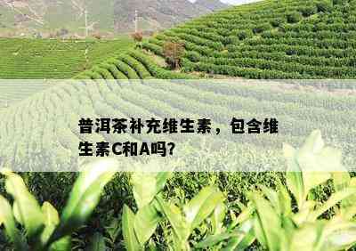 普洱茶补充维生素，包含维生素C和A吗？