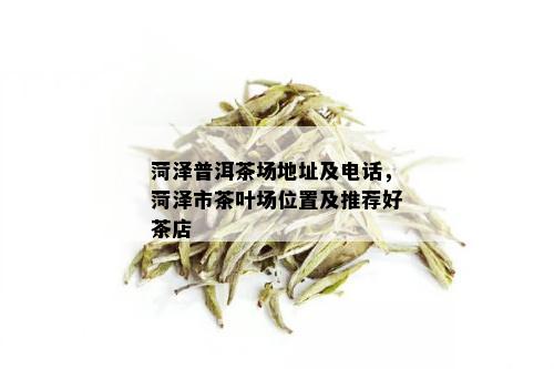 菏泽普洱茶场地址及电话，菏泽市茶叶场位置及推荐好茶店