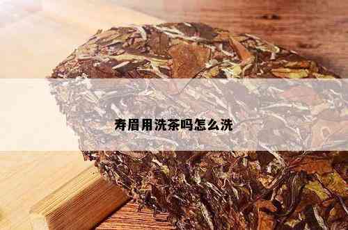 寿眉用洗茶吗怎么洗