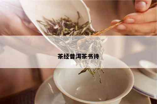 茶经普洱茶书诗