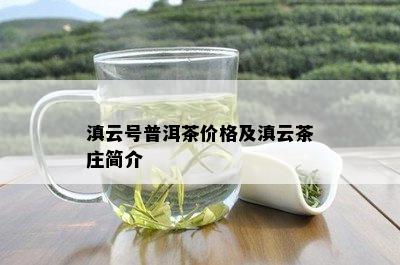 滇云号普洱茶价格及滇云茶庄简介