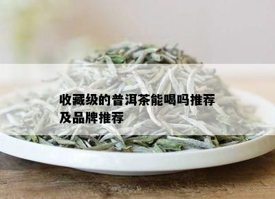 收藏级的普洱茶能喝吗推荐及品牌推荐