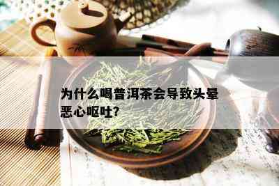 为什么喝普洱茶会导致头晕恶心呕吐？