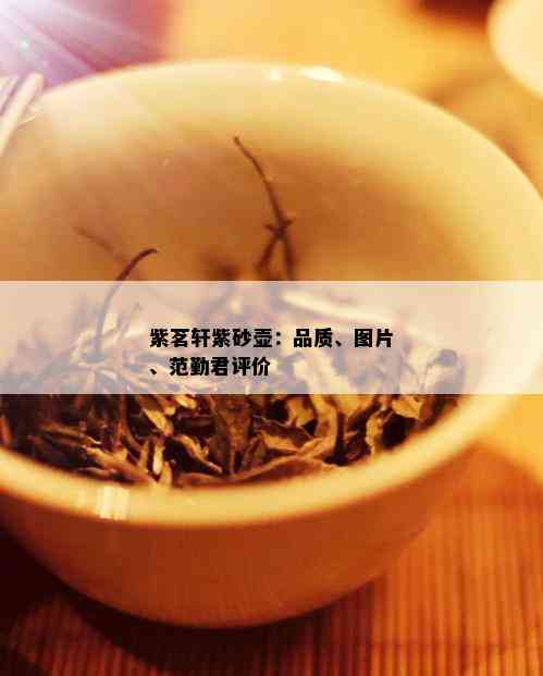 紫茗轩紫砂壶：品质、图片、范勤君评价