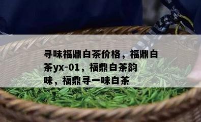 寻味福鼎白茶价格，福鼎白茶yx-01，福鼎白茶韵味，福鼎寻一味白茶