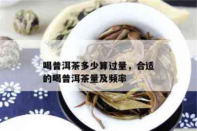 喝普洱茶多少算过量，合适的喝普洱茶量及频率