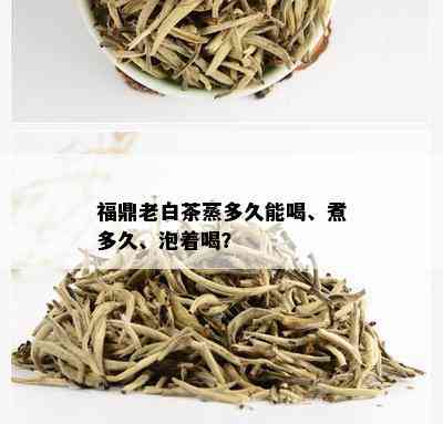 福鼎老白茶蒸多久能喝、煮多久、泡着喝？