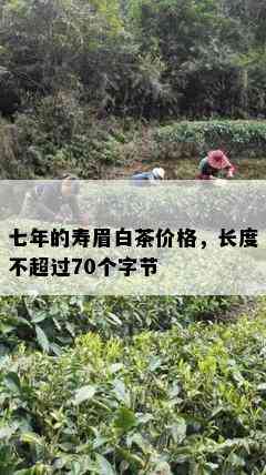 七年的寿眉白茶价格，长度不超过70个字节