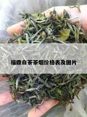 福鼎白茶茶价格表及图片